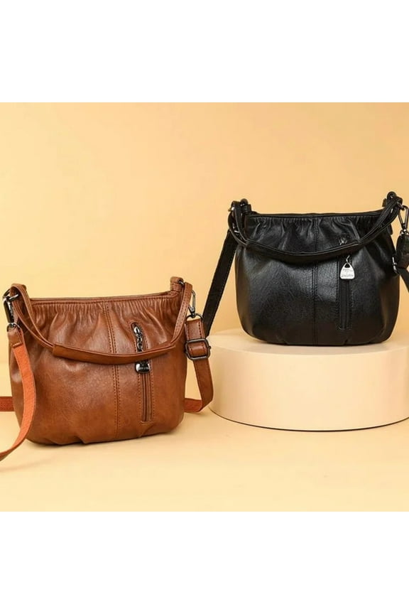 Crossbody Bags for Women Wo Bag Handbag 2024 New Bag Vintage Bag Shoulder Multi Layered Large Capacity Bag