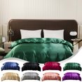 thumbnail image 1 of Summer Savings Clearance! InsCrazy Full Duvet Cover, Luxurious & Cooling Silk Duvet Covers for Hot Sleepers, Silk Full XL Comforter Cover 80" x 90", 1 of 7
