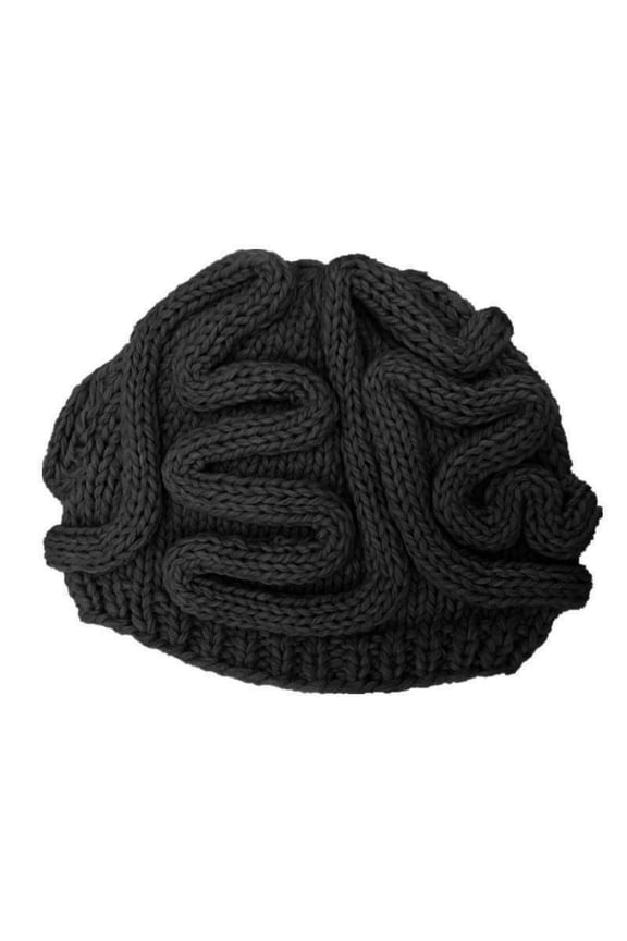 Funny Brain Knitted Hat,Knitted Personalized Brain Hat,Winter Hat