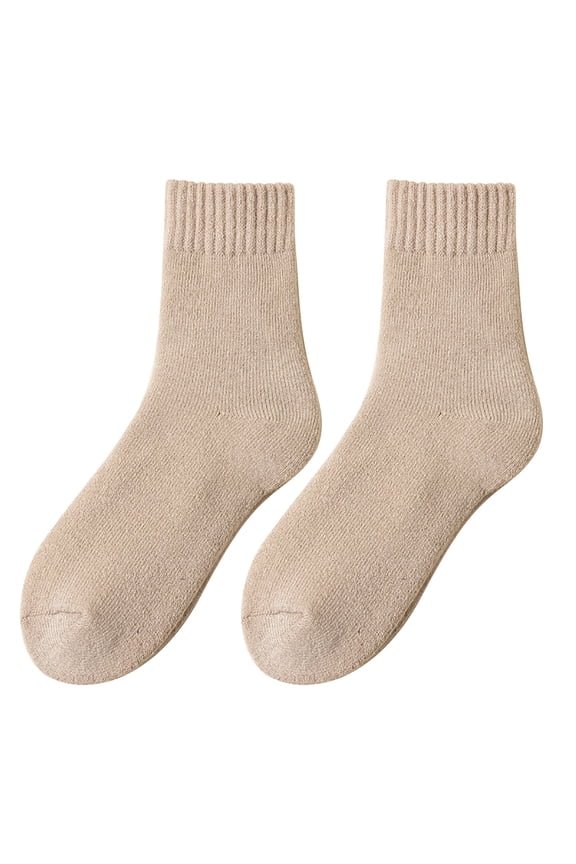 Items for Home Winter Thermal Socks,Plush Socks for Children,Winter Thick and Warm Wool Socks for Women,Medium Length Floor Socks