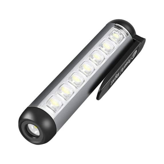 Zeceouar Items for Home XPE+COB Flashlight Type-C Charging With Pen Clip Magnet Design Lightweight Waterproof Small Flashlight