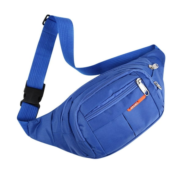 Zeceouar Items Men's Canvas Sports Waist Bag Casual Fashion Large Capacity Storage Waist Bag