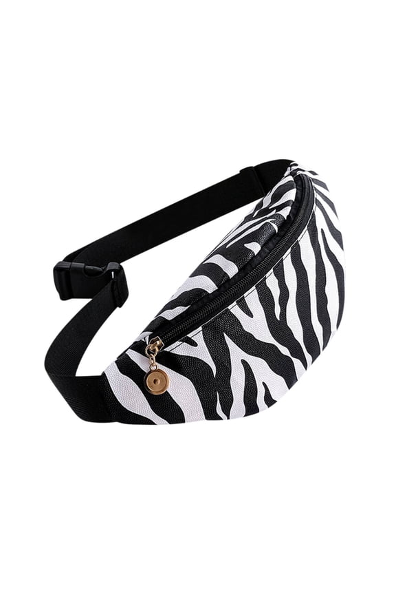 Items Sport Waist Pack Bag for Men Women Running Pack With Zipper Print Runner Belt Travel for Hiking Fitness,Cycling,Gym
