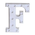 thumbnail image 1 of Zeceouar Decorations for Home/Party, Alphabet LED Letter Lights Light Up White Plastic Letters Standing Hanging A M &, 1 of 3