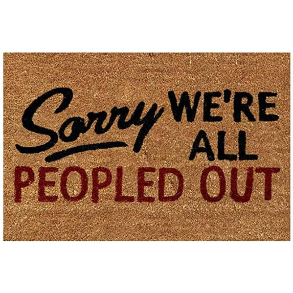 Zeceouar Funny Doormat Indoor Outdoor Home Front Porch Rugs Bedroom Entrance Patio Decoration Supplies