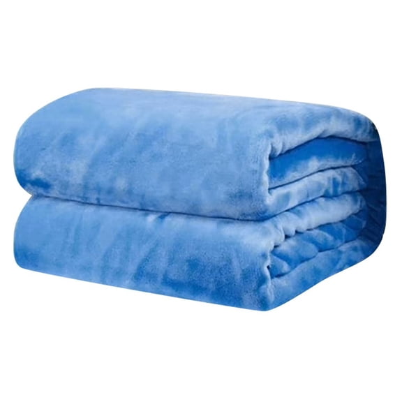 Zeceouar Microplush Fleece Blanket - Super Soft Warm Solid Warm Micro Plush Fleece Throw Blanket Rug Sofa Bedding for Home