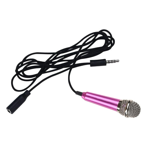 Zeceouar Mini Karaoke Condenser Microphone for Phone Computer Mini Microphone