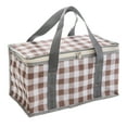 thumbnail image 1 of Zeceouar Outdoor Large Capacity Picnic Bag Camping Picnic Basket Travel Picnic Bag Portable Bento Bag Thermal Insulation Bag, 1 of 2