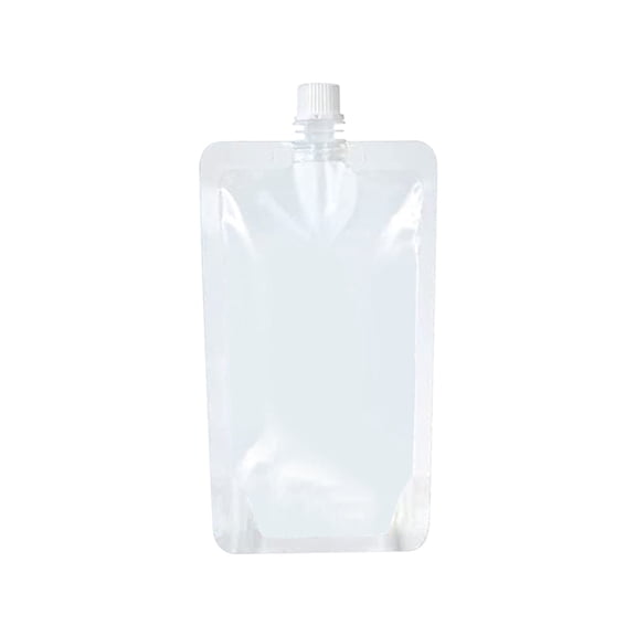 Zeceouar Items Plastic Flasks Reusable Drink Pouches Concealable Water Pouch Leak Proof Bags for Hiding With Collapsible Silicone Funnel for Travel Outdoor