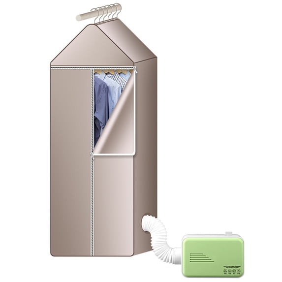 Zeceouar Portable Dryer,Mini 800W Power Clothes Dryer Machine,Portable Dryer for Apartments,With Foldable Dryer Shelf,for Apartment,Indoor,Laundry Room,Travel