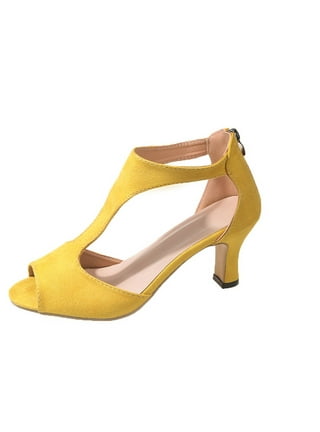 Yellow Neon Heels