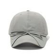 thumbnail image 1 of Summer Savings Clearance! LADIGASU Men's And Women's Fashionable Washed Baseball Cap Sun Protection Soft Top Cap, 1 of 3