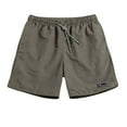 thumbnail image 1 of LADIGASU Men's Summer Plus Size Thin Fast-drying Beach Trousers Casual Sports Short Pants, 1 of 5