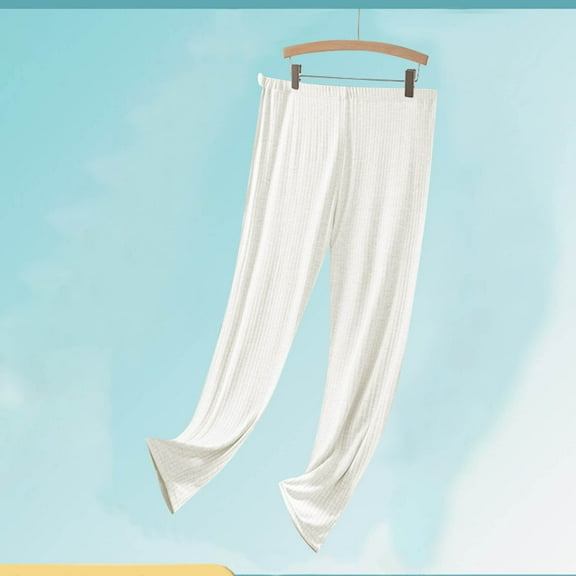 LADIGASU Women's Solid Color Adjustable Thin Loose Casual Home Sleepwear Short Pants