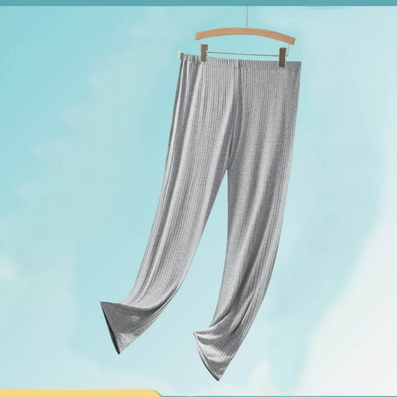 LADIGASU Women's Solid Color Adjustable Thin Loose Casual Home Sleepwear Short Pants