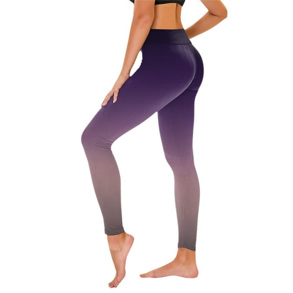 Xihbxyly Capris Leggings for Women, Womens Stretch Yoga Leggings Fitness Running Gym Sports Full Length Active Pants Yoga Full Length Pants Coffee XXL