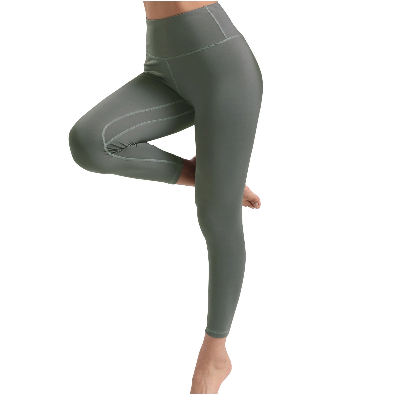 Xersion Women's Brand Gray Striped Fitted Yoga Leggings Size Medium - $8  (80% Off Retail) - From Serenity