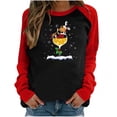 thumbnail image 1 of Summer Savings Clearance! Long Sleeve Shirts for Women Womens Christmas Shirts Long Sleeve Casual Pullover Crew Neck Fall Tops Buffalo Plaid Fashion Sweatshirts Xmas Tee Blusas de Mujer Elegantes, 1 of 5