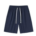 thumbnail image 1 of Summer Mens Shorts, Men's Big & Tall Cargo Shorts Men's Casual Daily Outdoor Beach Lightweight And Breathable Work Shorts, L-6XL, 1 of 7