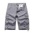 thumbnail image 1 of Summer Mens Shorts, Men's Big & Tall Cargo Shorts Men's Multi Pocket Fashionable Casual Workwear Shorts Shorts, Size 30-42, 1 of 5