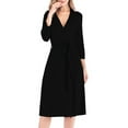 thumbnail image 1 of FAZVAOO Cotton Robe Women Breathable Fashion Loungewear Com table Robe Women Size S-XXL, 1 of 4