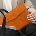 thumbnail image 1 of Organization and Storage QTOCIO Document Bag Waterproof Storage Bag Large Capacity Double Layer Document Bag Laptop Leather Protective Cover, 1 of 6