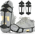 thumbnail image 1 of Outdoor 24 Tooth Crampons, Snow Non-Slip Shoe Cover, Ice and Snow Wear, Snow Shoe Spikes for Hiking, Climbing, and Winter Sports (40-45), 1 of 9