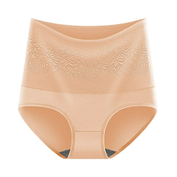 Clothing 2025 Panties for Women Pack Tummy Control Mid Waist Pure Cotton Breathable The Warm Velvet To Keep Warm Boy Shorts for Women Body Shaper Underwear