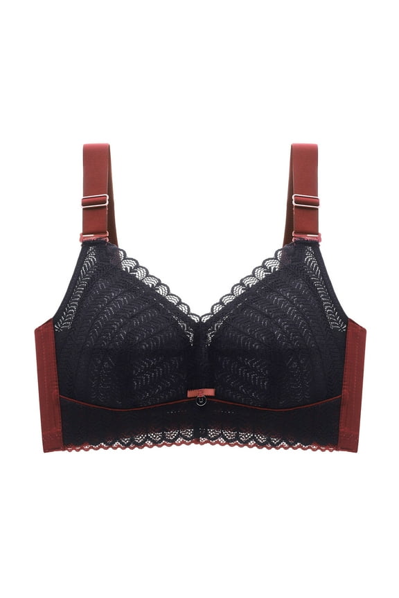 Clothing 2025 Push Up Bras for Women Underwear For Women Adjustable Bra Tube Top Sagging Breast No Wire Full Cup Lift Underwear Bro Plus Size Lace Bras Underwire Brassiere Everyday Bras