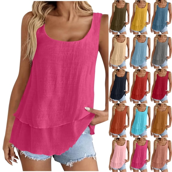 Womens Tops Trendy Sawvnm Womens Fashion Summer Casual Solid Short Sleeve Blouse T-Shirt Tops for Women Wine S