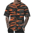 thumbnail image 1 of Summer Savings Clearance! Stamzod Plus Size T Shirts For Men Camouflage Loose Comfy Streetwear Short Sleeve Crew Neck Summer Basic Tees Top, 1 of 5