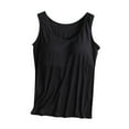thumbnail image 1 of Summer Savings Clearance! SuDongPo Tank Tops for Women with Built in Bras Loose Fit Workout Top Sleeveless Stretchy Gym Shirts Comfy Tank Tops Sleeveless Tanks with Built in Bra, 1 of 4