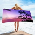 thumbnail image 1 of Suncoda Beach Towel, Microfiber Beach Towel Super Lightweight Colorful Bath Towel Sandproof Beach Blanket Multi-Purpose Towel For Travel Swimming Pool 30x60 Inch, 1 of 4