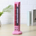 thumbnail image 1 of Suncoda Fan for Bedroom, 2-Mode Options Desktop Tower Fan with LED Light , Household Silent Fan Cooler Fan Bladeless Fan for Home Office Bedroom (15.0"x3.9"), 1 of 2