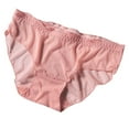 thumbnail image 1 of Clothing 2025 Thongs for Women Mesh Transparent Panties Lightweight Breathable Lace Pure Cotton Crotch Low Waist Briefs Thongs Underpants Women Underwear Thongs, 1 of 3