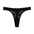 thumbnail image 1 of Clothing 2025 Thongs for Women Fashion And Interesting Girls Fashion Solid Color T Pants Ladies Lace Stitching Unde Thongs Underpants Women Underwear Thongs, 1 of 3