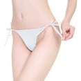 thumbnail image 1 of Clothing 2025 Thongs for Women Side Tie Lace Up Cotton Soft Seamless Thong Thongs Underpants Women Underwear Thongs, 1 of 4