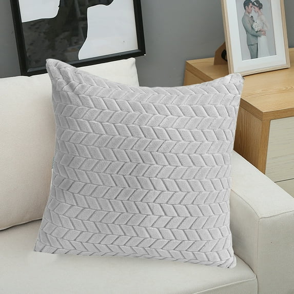 Throw Pillow Covers QTOCIO 16.92x16.92In Couch Pillow Cases Summer Throw Pillows Home Decor for Living Room Bedroom Bed Cushion Outdoor