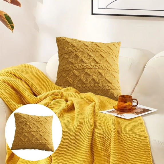 Throw Pillow Covers QTOCIO Sofa Pillow Cover Geometric Cushion Cover Striped Pillow Cover Without Core