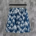 thumbnail image 1 of Titcea Beach Shorts for Men Palm Tree Print Elastic Waist Drawstring Shorts Loose Comfort Hawaiian Vacation Summer Casual Shorts, 1 of 5