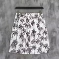 thumbnail image 1 of Titcea Beach Shorts for Men Palm Tree Print Elastic Waist Drawstring Shorts Loose Comfort Hawaiian Vacation Summer Casual Shorts, 1 of 5