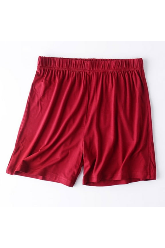 Women's Shorts Plus Size Cotton Solid Color Thin Sleep Shorts Loose Comfort Summer Casual Home Shorts, Gifts for Mom/Her