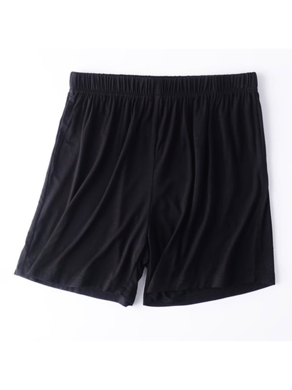 Women's Shorts Plus Size Cotton Solid Color Thin Sleep Shorts Loose Comfort Summer Casual Home Shorts, Gifts for Mom/Her