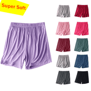 Summer Savings Clearance! Titcea Women's Shorts Plus Size Cotton Solid Color Thin Sleep Shorts Loose Comfort Summer Casual Home Shorts, Gifts for Mom/Her