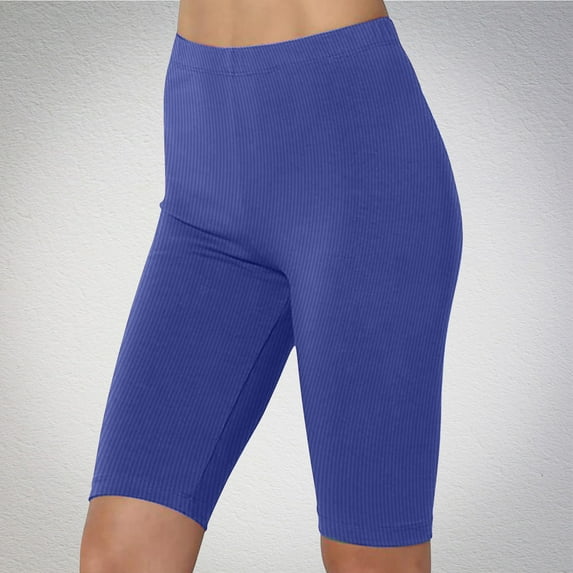 Titcea Womens Shorts High Waisted Hip Lifting Fitness Yoga Bike Shorts Running Cycling Breathable Workout Short