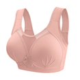 thumbnail image 1 of Womans Bras Middle Aged and Elderly Bras No Underwires Large Size Underwear Front Button Style Bra Comfortable Bra 36-44, 1 of 3