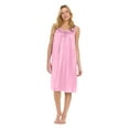 thumbnail image 1 of Clothing 2025 Women Nightgowns & Sleepshirts Womens Pajamas NightGowns for Women Sleeveless Satin Silk Nightshirt for Women Wide Strap Plus Size Woman Blending Nightgowns, 1 of 5
