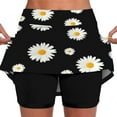 thumbnail image 1 of Clothing 2025 Women's High Waisted Tennis Skirts Tummy Control Pleated Golf Shorts Skirts for Women with Shorts Pockets Navy Tennis Skirts for Women, 1 of 5