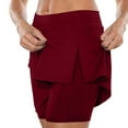 thumbnail image 1 of Summer Savings Clearance Women's High Waisted Tennis Skirts Tummy Control Pleated Golf Shorts Skirts for Women with Shorts Pockets Tennis Skirts for Women, 1 of 4