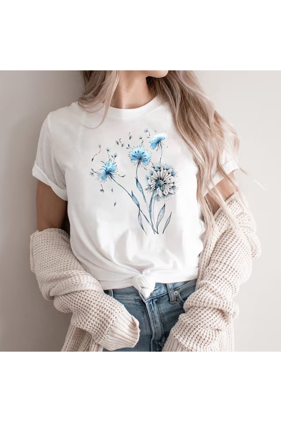 Women's Short Sleeve Shirts on T Shirts for Women Comfy T Shirts Graphic T Shirts Cotton